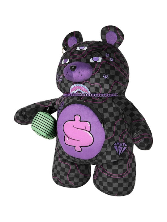 Bear Текстилна Дамска Раница Черна