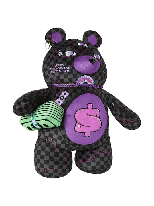 Bear Текстилна Дамска Раница Черна