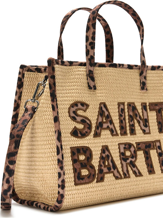 Vivian Rattan Damen Handtasche Braun
