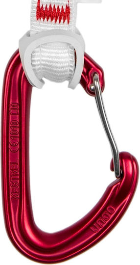 Ocun Kestrel Qd Bio-dyn-Ring 15 Mm 10 Cm Kletter-Expresssets 6 Stück Rot