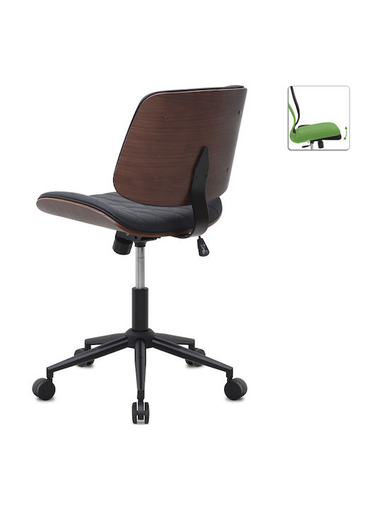 Office Chair Black Corina Megapap