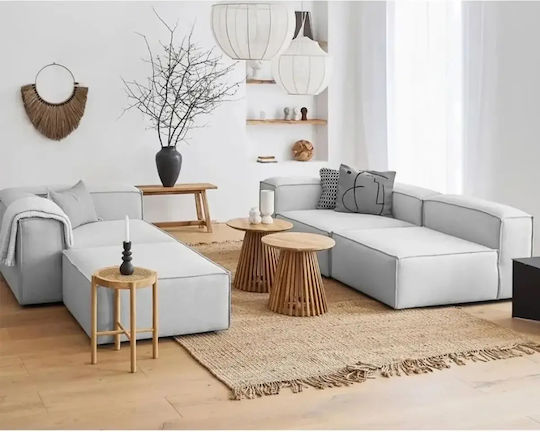 Corner Fabric Couch 295x70x66 cm Corner Fabric Couch 295x70x66 cm