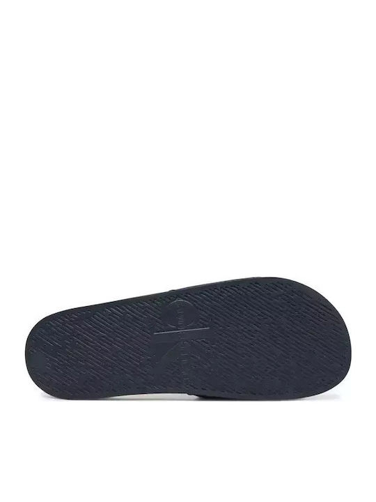Men's Blue Slides