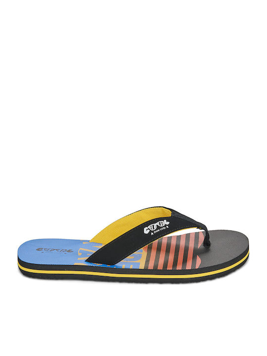 Nickel Nickel Slapi Bărbați Flip Flops Negri