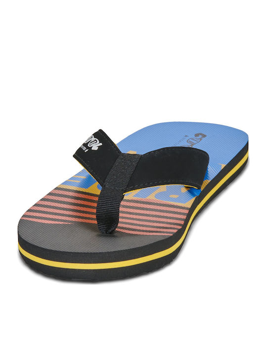 Nickel Nickel Slapi Bărbați Flip Flops Negri