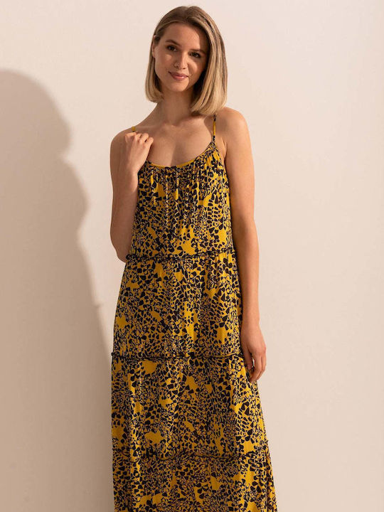 Rochii De Vară Pentru Femei Maxi Rochie Galbenă