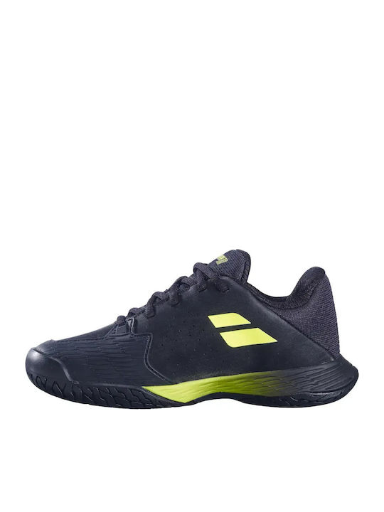 Propulse 3 All Court Kids Sports Shoes Tennis with Laces Black