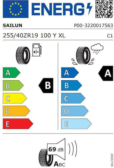 Sailun 255/40R19 100YY Θερινό Λάστιχο Αυτοκινήτου