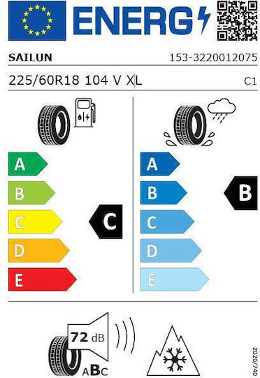 Sailun 225/60R18 104VV Χειμερινό Λάστιχο Αυτοκινήτου