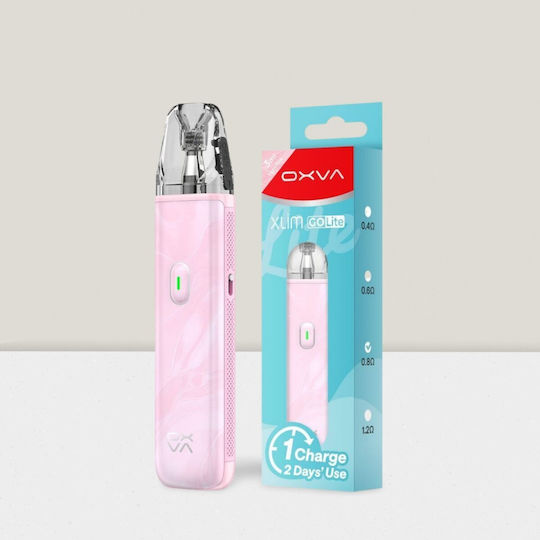 Oxva Xlim Go Pod Kit 3ml cu Baterie Integrată 1000mAh Roz Deschis