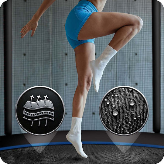 NEO Sport Kinder Trampolin Mit Durchmesser 130cm Und Netz Und Leiter