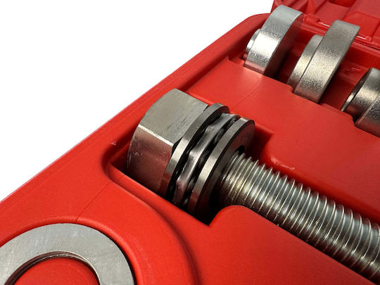 Set Extractor Silentbloc Rulmenți Butuc Adaptoare 50-102mm 34 Bucăți Gebo Tools
