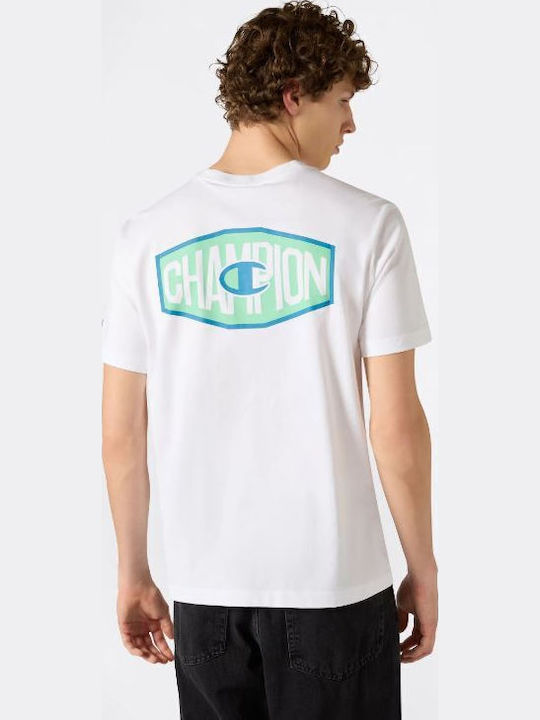 Champion Tricou Crewneck Alb