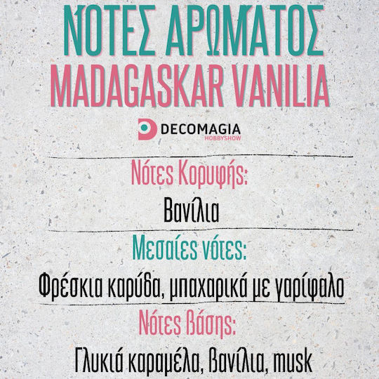 Fragrance Candle Soap Madagaskar Vanilia