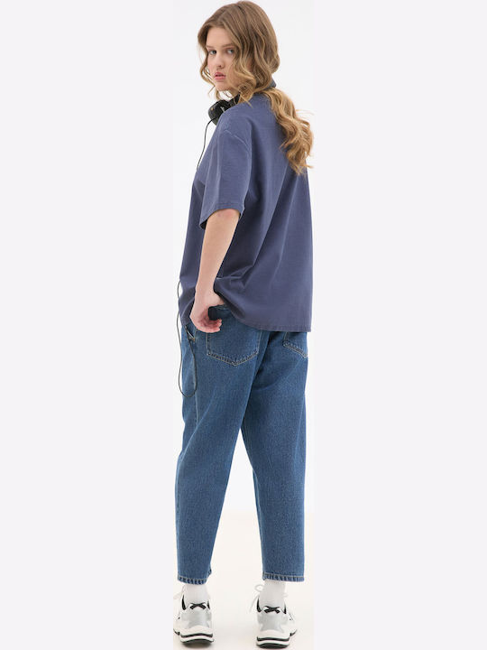 Herrenblusen Blau