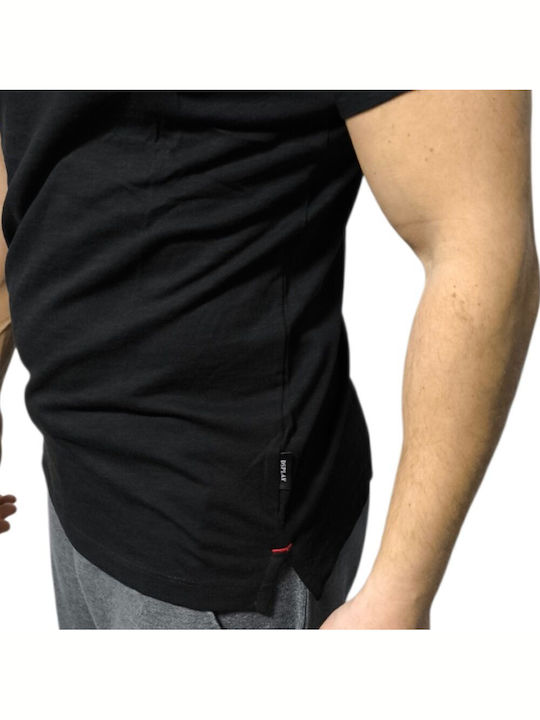 T-shirt Μαύρο