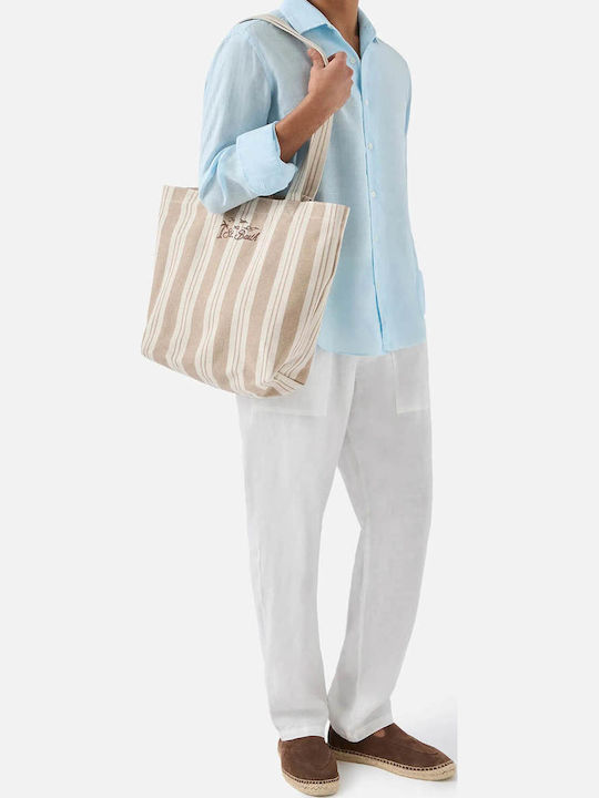 MC2 Fabric Beach Bag Brown