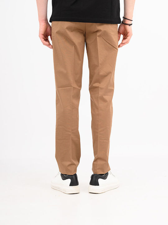Men's Trousers Chinos Elastic Tabaq
