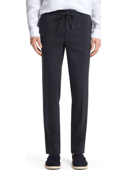 Boss Pantaloni Chino Albastru