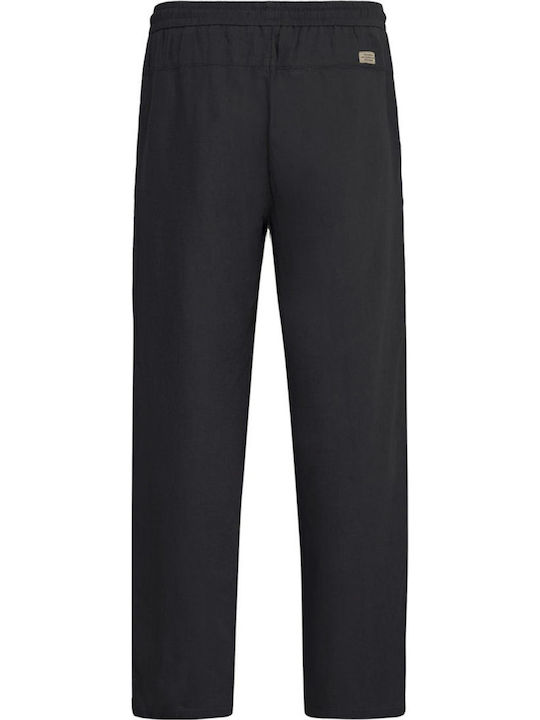 Παντελόνι Chino σε Loose Εφαρμογή Μαυρο