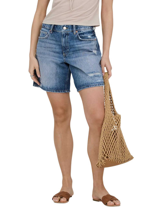 Γυναικείο Τζιν Σορτς Med Blue Denim Blue