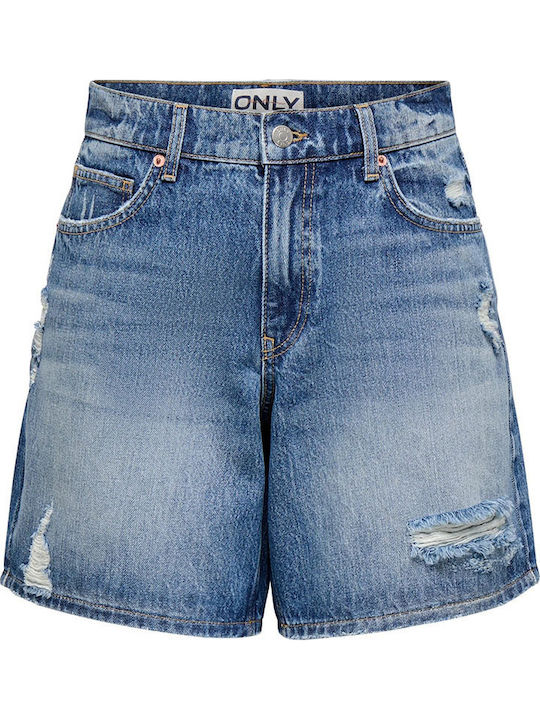 Γυναικείο Τζιν Σορτς Med Blue Denim Blue