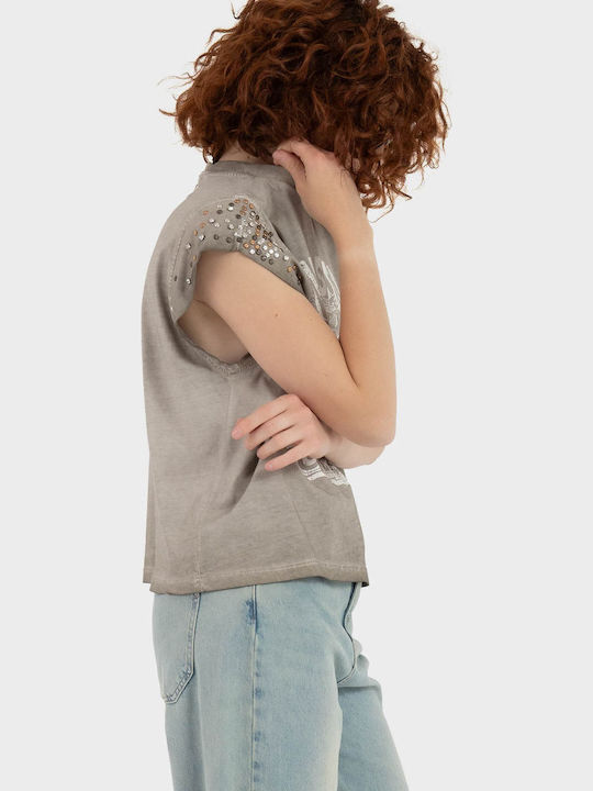 Γυναικείο T-shirt Olive