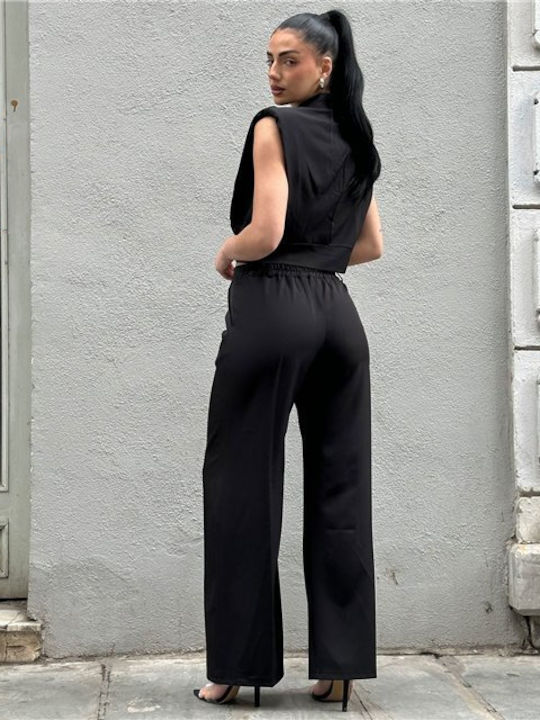 Women's Black Set with Trousers