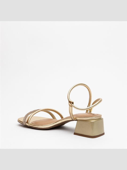 Gold Damen Sandalen