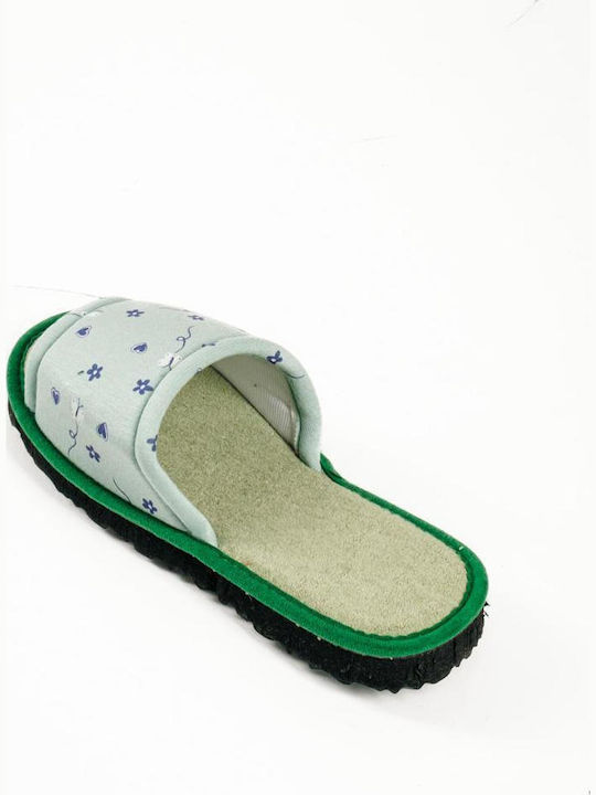 Terry Winter Women's Slippers Green