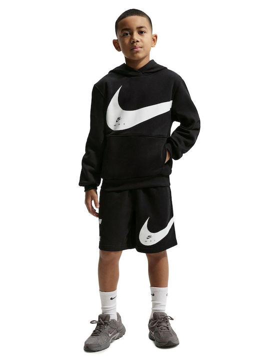 Αθλητικό Παιδικό Σορτς/Βερμούδα Sportswear Club Μαύρο