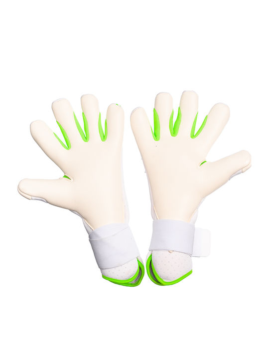 Lupos Phantom Pro Mănuși De Portar German Latex Contact Negative Cut Alb Verde