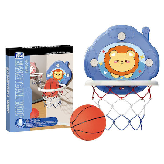 ToyMarkt Indoor & Outdoor Wall Mounted Basketball Hoop with Ball