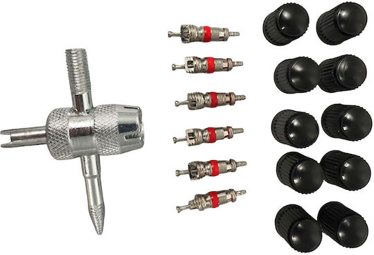 Kit Schimbare Anvelope Motocicletă 22 Piese Gebo Tools