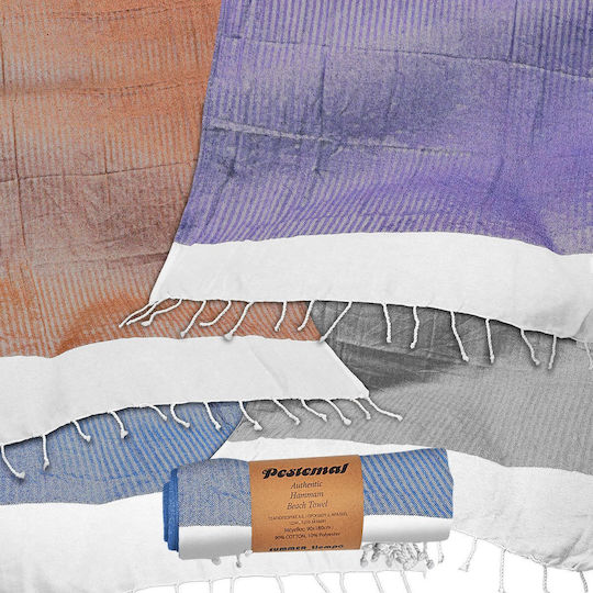 Summertiempo Purple Beach Towel 90x180cm