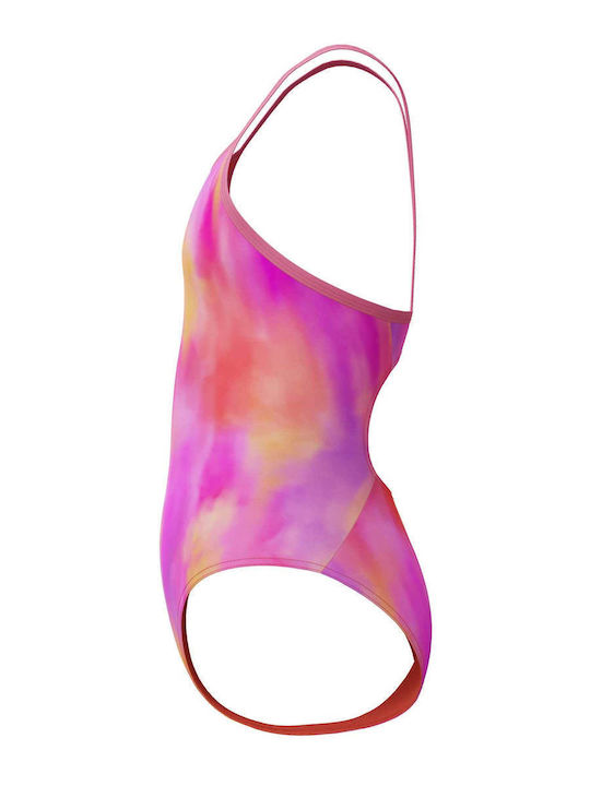 Speedo Детски Цял Бански Pink