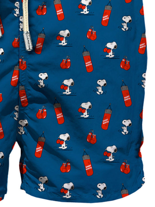 Fantasy Herren-Bademode Kurze Hosen Blau mit Mustern