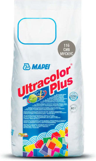 Mapei Ultracolor Plus Фуга За Вътрешна И Външна Употреба Сив Мъск 116