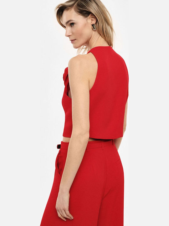Red Women's Vest