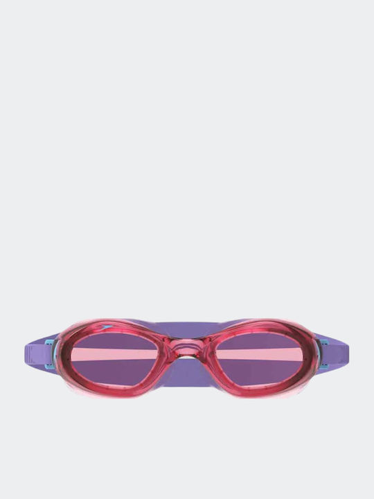 Speedo Futura Swimming Goggles Kids with Anti-Fog Lenses Pink