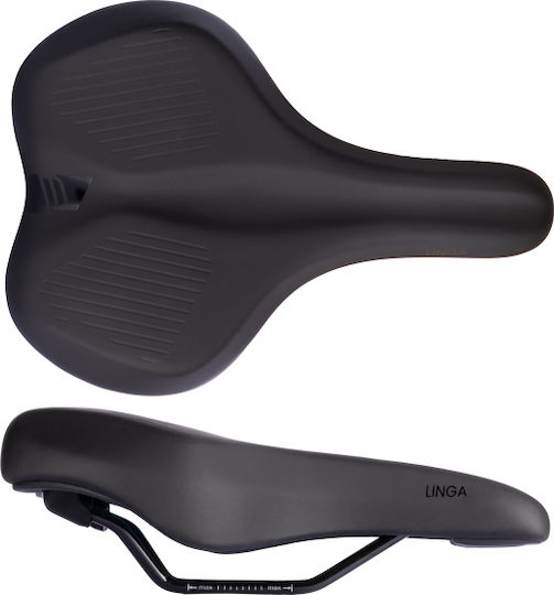 Force Linga Седло За Велосипед Черно 266 x 192 mm