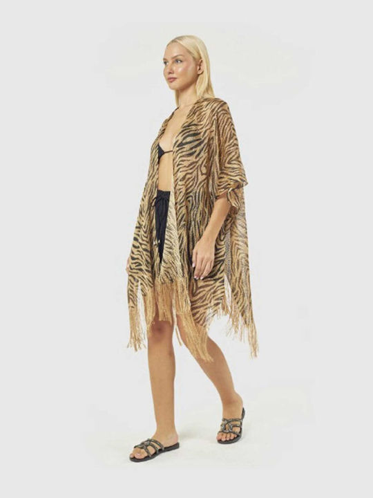 Verde Women's Beach Caftan Gold