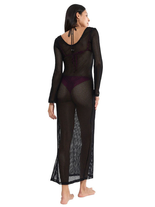 Triumph Women's Maxi Beach Dress Black Triumph Women's Maxi Beach Dress Black