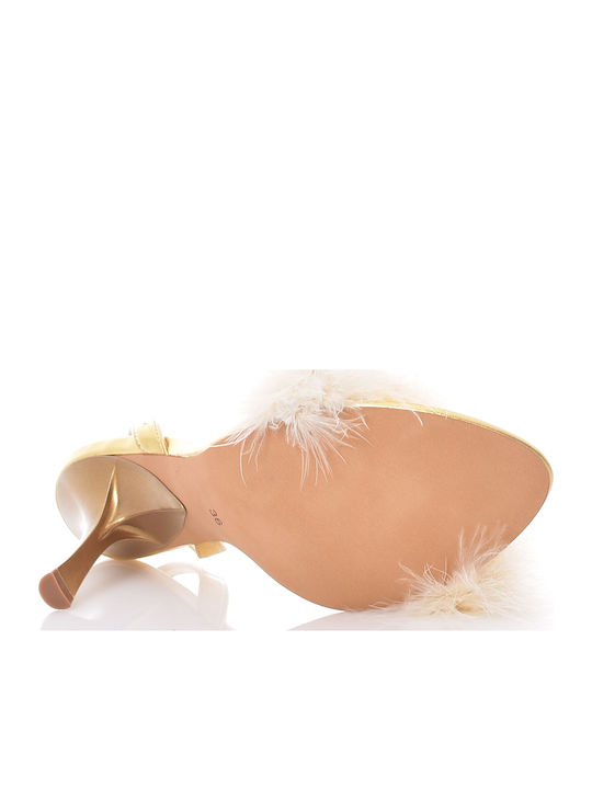 Heels Πέδιλα Χρυσά