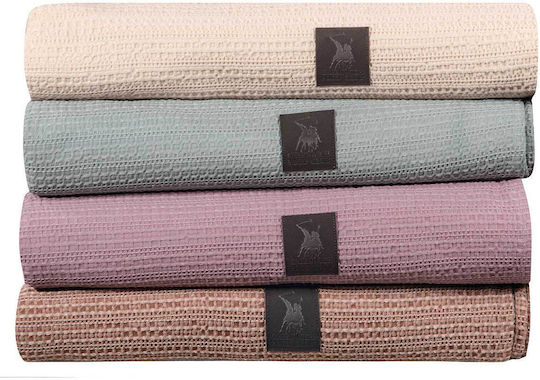 Greenwich Polo Club 4457 Κουβέρτα Πικέ Μονή 160x240εκ. Grey