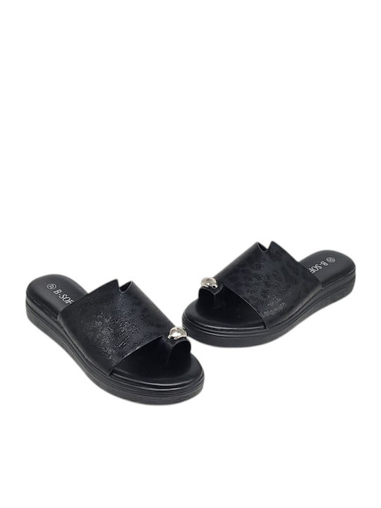 Sandale Casual Damă Anatomici Negre 703-54-Negru