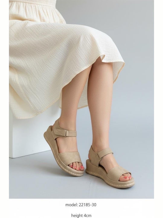 Women's Anatomic Beige Sandals 22185-30-beige