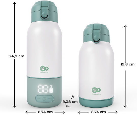 Kinderkraft Thermos Bottle 500ml Green Kinderkraft