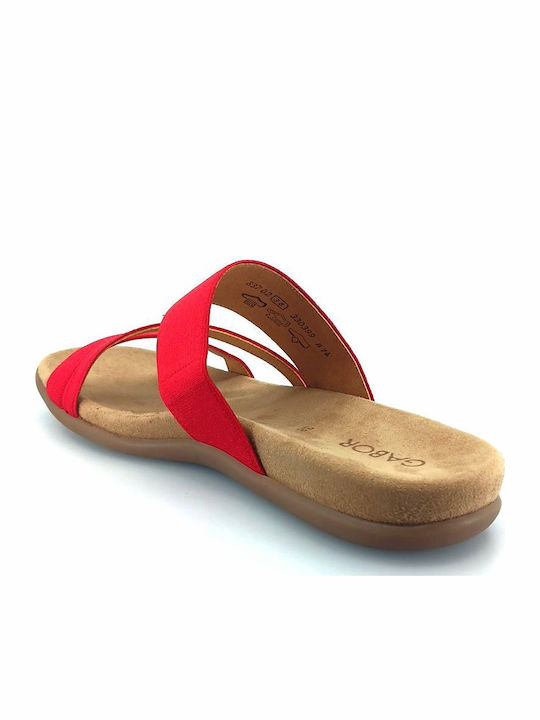 Leather Women's Anatomic Red Sandals