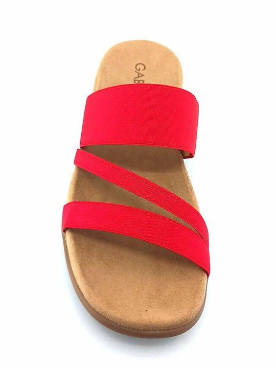 Leather Women's Anatomic Red Sandals